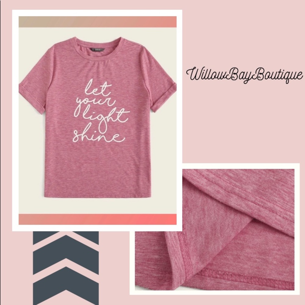Let Your Light Shine Tee